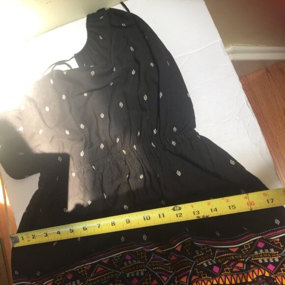H&M COACHELLA Romper Shorts Festival Aztec Tribal Print Straps Jumpsuit Print 10 - Picture 16 of 16